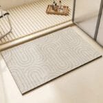 Tapis De Bain élégant: Alliez Style Et Fonctionnalité Avec Chic! 40x60cm