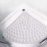 Tapis de Bain Douche Quart de Rond Sécurisé