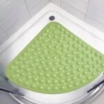 Tapis de Bain Douche Quart de Rond Sécurisé