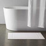 Tapis de Bain Coton Blanc