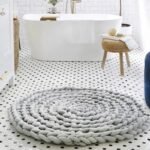 tapis de bain en coton confort et luxe 117 1