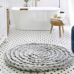 tapis de bain en coton confort et luxe 117 1