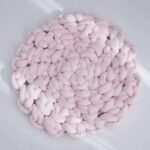 tapis de bain en coton confort et luxe a chaque pas rose 50x50cm 572 1