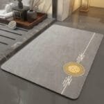 Tapis De Bain En Diatomite: Confort Et Design Minimaliste Sécurisé! - Gray / 40x60cm