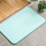 tapis de bain en diatomite sechage rapide et design moderne vert 759 1