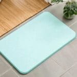 Tapis De Bain En Diatomite: Séchage Rapide Et Design Moderne! Vert