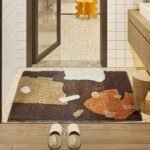 tapis de bain en microfibre polyester douceur et securite assurees 626 1