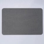 Tapis De Bain En Pierre Diatomite: élégance Et Efficacité Instantanée! Anthracite / 40x30cm