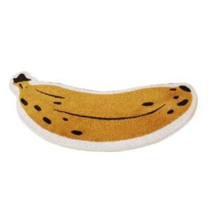 Tapis De Bain Fruit: Douceur Et Originalité à Vos Pieds! - Banana Shaped / 40x80cm