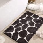 Tapis De Bain Galet: élégance Et Confort Super Absorbant! #413a38 / 40x60cm