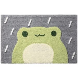 tapis de bain grenouille douceur et chaleur sous vos pieds 40x60cm 584 2