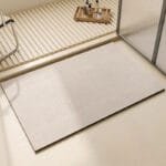 Tapis De Bain Gris Clair: élégance Et Sécurité à Chaque Sortie! - Silver / 40x60cm