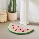 tapis de bain pasteque restez equilibre sur sa base tpe antiderapante c7807f 942 1
