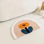 tapis de bain petite fleur elegance et confort pour votre salle bain 677 1