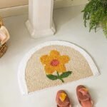 tapis de bain petite fleur elegance et confort pour votre salle bain 938 1