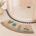 Tapis de Bain Pot de Fleur