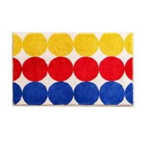 tapis de bain rectangulaire avec base tpr antiderapante style et securite 40x60cm 424 1