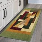 Tapis De Bain Vert: Votre Oasis De Douceur Et De Sérénité! - Design Vert / 40x120cm