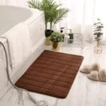 Tapis Innovant: Séchage Rapide Et Sol Propre! Marron / 40x60 Cm