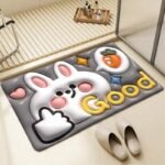 tapis lapin good la touche de joie pour votre salle bain style 1 40x60 cm 261 1