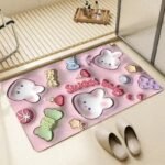 tapis lapin good la touche de joie pour votre salle bain style 2 40x60 cm 964 1
