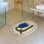 tapis ovale chic elegance et praticite pour votre salle de bain 253d66 40x60cm 233 1