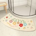 transformez votre bain arrondi aux motifs floraux en jardin intime 45x100 cm 276 1