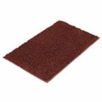 Transformez Votre Bain Avec Le Doux Tapis Chenille Marron! Brown / 40x60cm