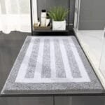 Transformez Votre Bain Avec Notre Tapis Au Style Marin Apaisant! Gris