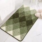 transformez votre bain avec notre tapis de motif carreaux en microfibre 3e3d25 680 1