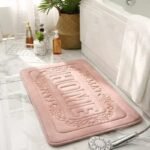 transformez votre bain avec notre tapis de rectangulaire chic pale dogwood 45x65cm 849 1