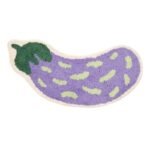 transformez votre bain avec notre tapis de vegetal violet nuage 40x80cm 556 1