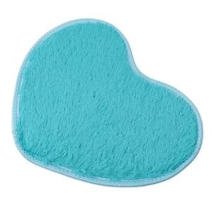 transformez votre bain avec notre tapis en microfibre chenille coeur picton bleu 30x50cm 348 1