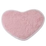 transformez votre bain avec notre tapis en microfibre chenille coeur puce 30x50cm 967 1