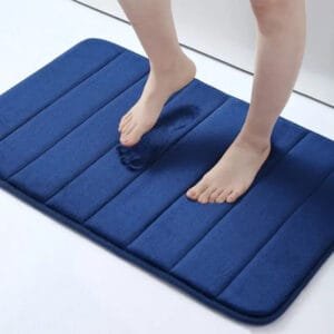 Transformez Votre Bain Avec Notre Tapis épais Super Absorbant! Bleu Marine / 40x60cm