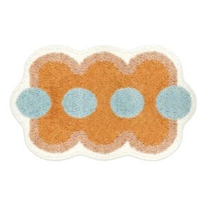 Transformez Votre Bain Avec Notre Tapis Orange En Microfibre Antidérapant! #d79c54 / 40x60cm