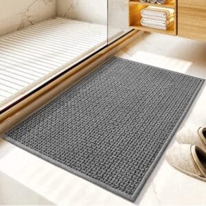 Transformez Votre Bain Avec Notre Tapis Tressé Chic Et Pratique! #585858 / 40x60cm