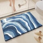 transformez votre bain en oasis avec notre tapis vague microfibre 248 1