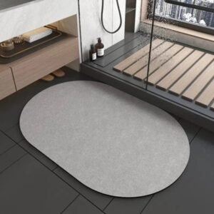 transformez votre bain japonais avec notre tapis en diatomees ultra absorbant gray 692 1