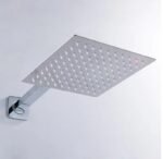 transformez votre douche avec leffet pluie moderne en inox carre 10 x cm s 466 1