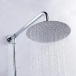 transformez votre douche avec leffet pluie moderne en inox ronde 10 x cm s 774 1