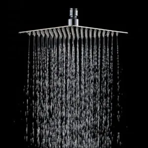 Transformez Votre Douche Avec L’effet Pluie Moderne En Inox!
