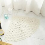 transformez votre douche quart avec notre tapis de confort design whilte 55x55cm 828 1