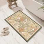 transformez votre experience avec notre tapis de bain ultra absorbant vert 50x80cm 495 1