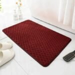 transformez votre quotidien avec notre tapis de bain antiderapant chic bordeaux 474 1