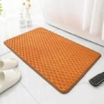 transformez votre quotidien avec notre tapis de bain antiderapant chic ocre 60x90cm 343 1