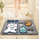 Transformez Votre Quotidien Avec Notre Tapis De Bain Chat Gris Doux! #d98f36 / 40x60cm