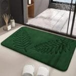 Transformez Votre Routine Avec Notre Tapis De Bain Vert émeraude!