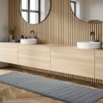 Transformez Votre Salle De Bain Avec Le Tapis Antidérapant Xxl! Gray / 40x120cm