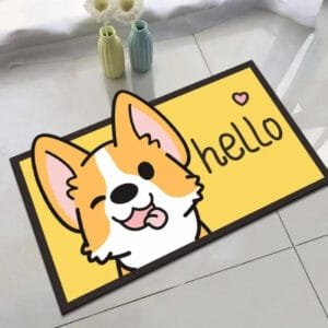 Transformez Votre Salle De Bain Avec Le Tapis De Bain Corgi! Dog 1 / 40x60cm